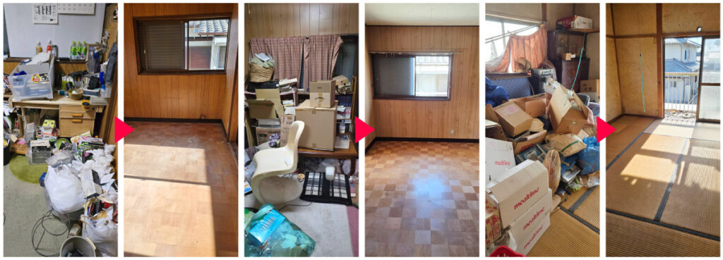 不用品回収・片付け事例
