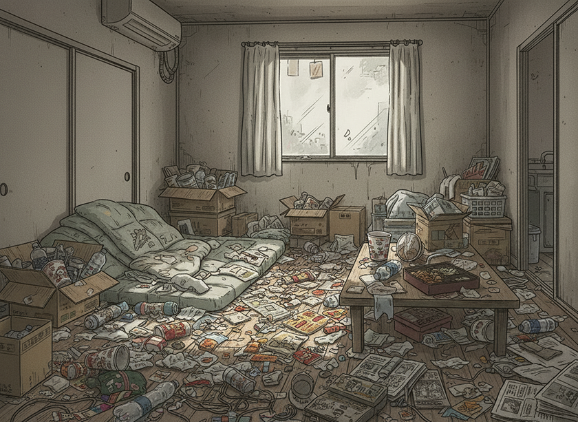 ゴミ屋敷・片付け